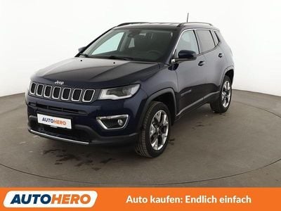 Blau Gebraucht 2018 Jeep Compass Limited SUV | 19.750 € (Etwas zu teuer)