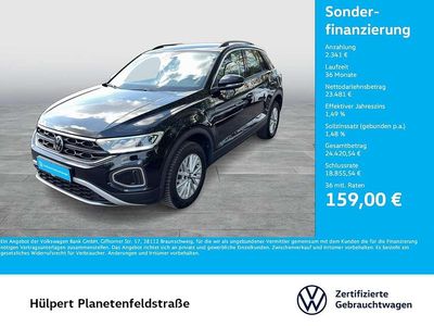 Second-hand VW T-Roc Life 150 CP (110 kW) 2025 Negru SUV