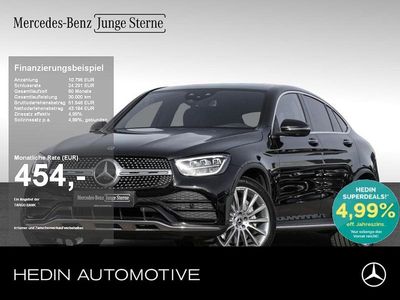 Usata Mercedes GLC300 AMG 245 CV (180 kW) 2023 Nero Coupé