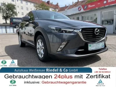 Gebraucht Mazda CX-3 Exclusive-Line 120 PS (88 kW) 2015 Grau SUV