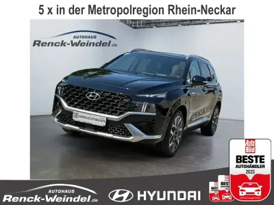 Gebraucht Hyundai Santa Fe Signature 193 PS (141 kW) 2023 Abyss black / mic SUV