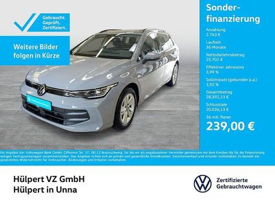 Gebraucht VW Golf VIII Life 116 PS (85 kW) 2025 Grau Kombi