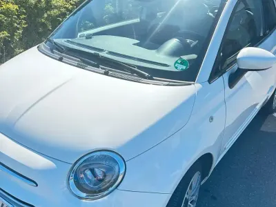 Usata Fiat 500C Star 69 CV (50 kW) 2020 Bianco Cabrio