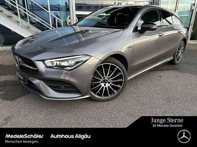 Gebraucht Mercedes CLA250e Shooting Brake AMG 218 PS (160 kW) 2021 Lack mountaingrau (metallic) Kombi