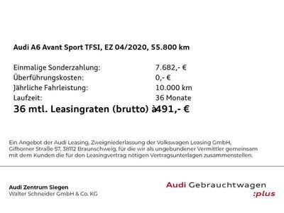 gebraucht Audi A6 A6 Avant SportAvant 45 TFSI sport Navi Matrix Pano STH 19" AHK Top-View