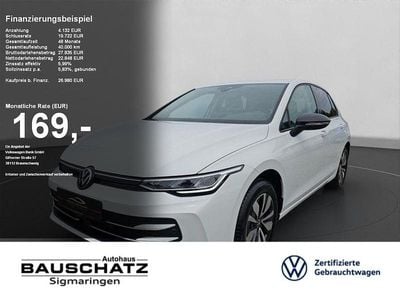 Gebraucht VW Golf VIII Goal 150 PS (110 kW) 2024 Pure white uni Limousine