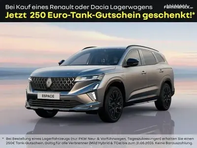Ny Renault Espace Esprit Alpine 200 HK (147 kW) 2025 Grå MPV