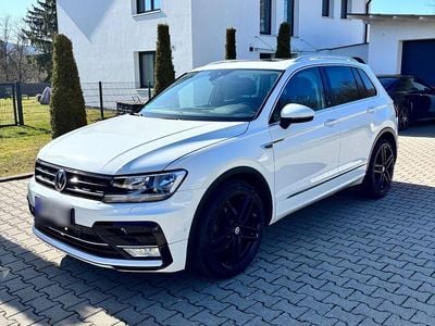 Usata VW Tiguan R-line 150 CV (110 kW) 2017 Bianco SUV