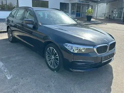 Brugt BMW 520 Sport Line 235 HK (172 kW) 2019 Sort Stationcar