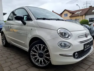 Używany Fiat 500 Lounge 86 KM (63 kW) 2018 Biały Kabriolet