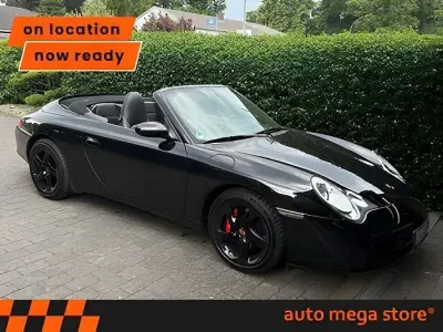 Second-hand Porsche 911 Carrera 4 Cabriolet 320 CP (235 kW) 2004 Negru Cabrio
