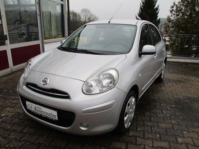 Gebraucht Nissan Micra Acenta 98 PS (72 kW) 2012 Silber Kleinwagen