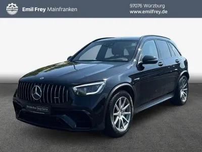 Gebraucht Mercedes GLC63 AMG AMG 476 PS (350 kW) 2020 Obsidianschwarz metallic SUV