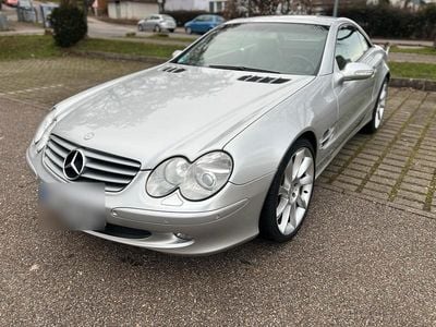 Gebraucht Mercedes SL500 306 PS (225 kW) 2002 Silber Cabrio
