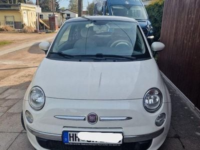 Usata Fiat 500 Lounge 69 CV (50 kW) 2011 Bianco Utilitaria