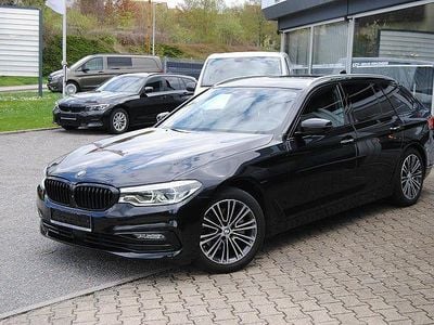 Second-hand BMW 520 Sport Line 190 CP (139 kW) 2018 Negru Break