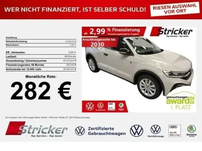 Gebraucht VW T-Roc Cabriolet Karmann 150 PS (110 kW) 2025 Cabrio