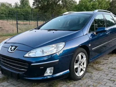 Gebraucht Peugeot 407 Premium 140 PS (102 kW) 2008 Blau Kombi