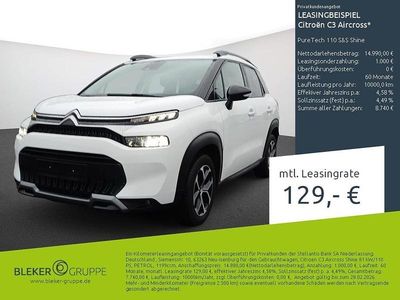 Usata Citroën C3 Aircross Shine 110 CV (80 kW) 2023 Bianco SUV