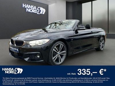 Schwarz Gebraucht 2017 BMW 430 Cabriolet M Sport Cabrio | 35.350 € (Teuer)