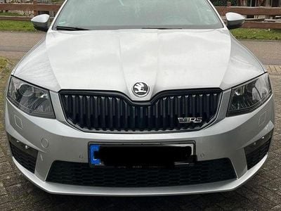 Gebraucht Skoda Octavia RS 184 PS (135 kW) 2014 Silber Kleinwagen