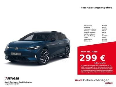 Gebraucht VW ID.7 GTX 250 kW (340 PS) 2025 Blau Kombi