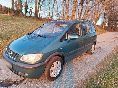 Gebraucht Opel Zafira 125 PS (91 kW) 2002 Grün Van / Kleinbus