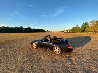 Gebraucht Porsche 993 286 PS (210 kW) 1994 Blau Cabrio