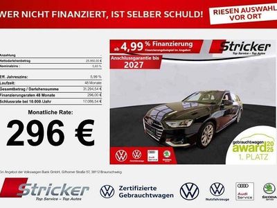 Gebraucht Audi A4 Advanced Plus 204 PS (150 kW) 2022 Mythosschwarz metallic (metallic) Kombi