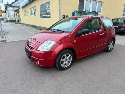 Gebraucht Citroën C2 73 PS (53 kW) 2004 Rot Kleinwagen