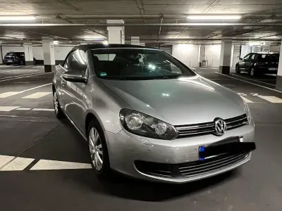 Gebraucht VW Golf Cabriolet 105 PS (77 kW) 2014 Silber Cabrio