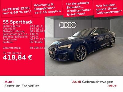 Usata Audi S5 Sportback Ambiente 341 CV (250 kW) 2023 Blu Utilitaria