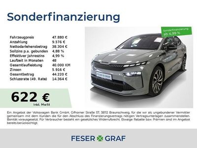 Stahlgrau Gebraucht 2025 Skoda Enyaq iV SUV | 47.880 € (Fairer Preis)