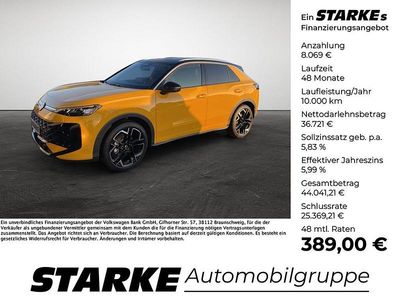 Neu VW T-Roc R-line 150 PS (110 kW) 2025 Gelb (canary yellow) SUV