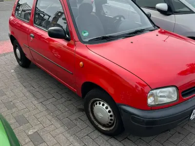 Gebraucht Nissan Micra 50 PS (36 kW) 1997 Rot Kleinwagen