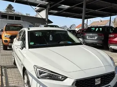 Używany Seat Leon ST 4Drive 150 KM (110 kW) 2021 Biały Kombi