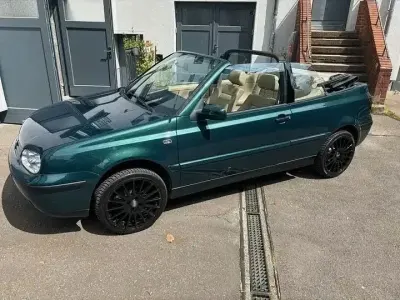 Gebraucht VW Golf Cabriolet 116 PS (85 kW) 2001 Grün Cabrio
