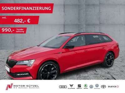 Używany Skoda Superb SportLine 200 KM (147 kW) 2023 Czerwony Kombi