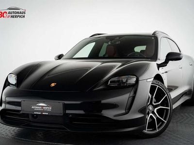 Gebraucht Porsche Taycan Sport Turismo 350 kW (476 PS) 2023 Tiefschwarzmetallic Kombi