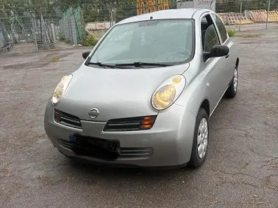 Gebraucht Nissan Micra 2004 Silber Kleinwagen