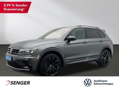 Grau Gebraucht 2020 VW Tiguan Highline SUV | 35.480 € (Teuer)