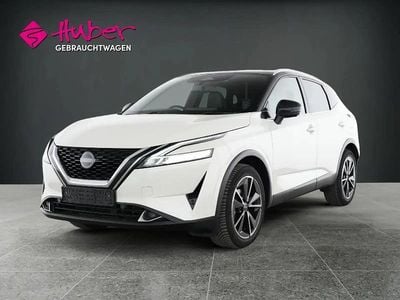 Gebraucht Nissan Qashqai Tekna 158 PS (116 kW) 2024 Pearl white/black m (metallic) SUV