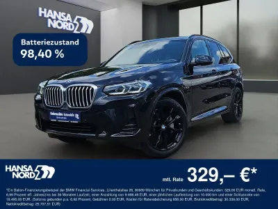 Gebraucht BMW X3 M Sport 292 PS (214 kW) 2021 Schwarz / carbonschwarz (metallic) SUV
