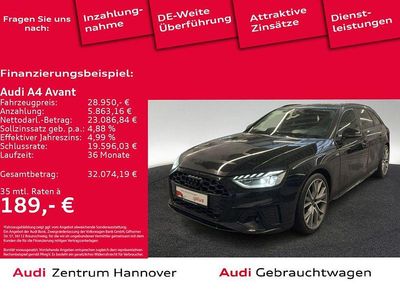 Gebraucht Audi A4 S-Line 150 PS (110 kW) 2022 Mythosschwarz metallic Kombi