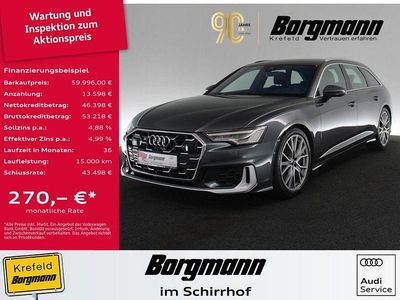 Gebraucht Audi S6 Ambiente 344 PS (253 kW) 2024 Grau / daytonagrau perleffekt Kombi
