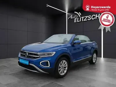 Gebraucht VW T-Roc Cabriolet Style 150 PS (110 kW) 2024 Blau Cabrio