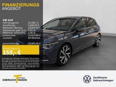 Gebraucht VW Golf VIII Style 190 PS (139 kW) 2022 Grau Limousine