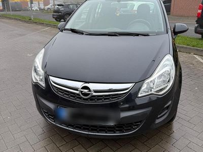 Gebraucht Opel Corsa 69 PS (50 kW) 2012 Schwarz Kleinwagen