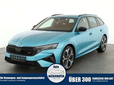 Sea blue metallic Neu 2025 Skoda Octavia RS Kombi | 41.495 € (Guter Preis)
