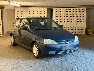 Gebraucht Opel Corsa 75 PS (55 kW) 2002 Blau Kleinwagen